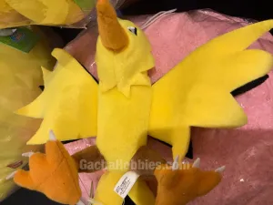 Amphibian Statue Pokemon Zapdos Plush (In-stock)