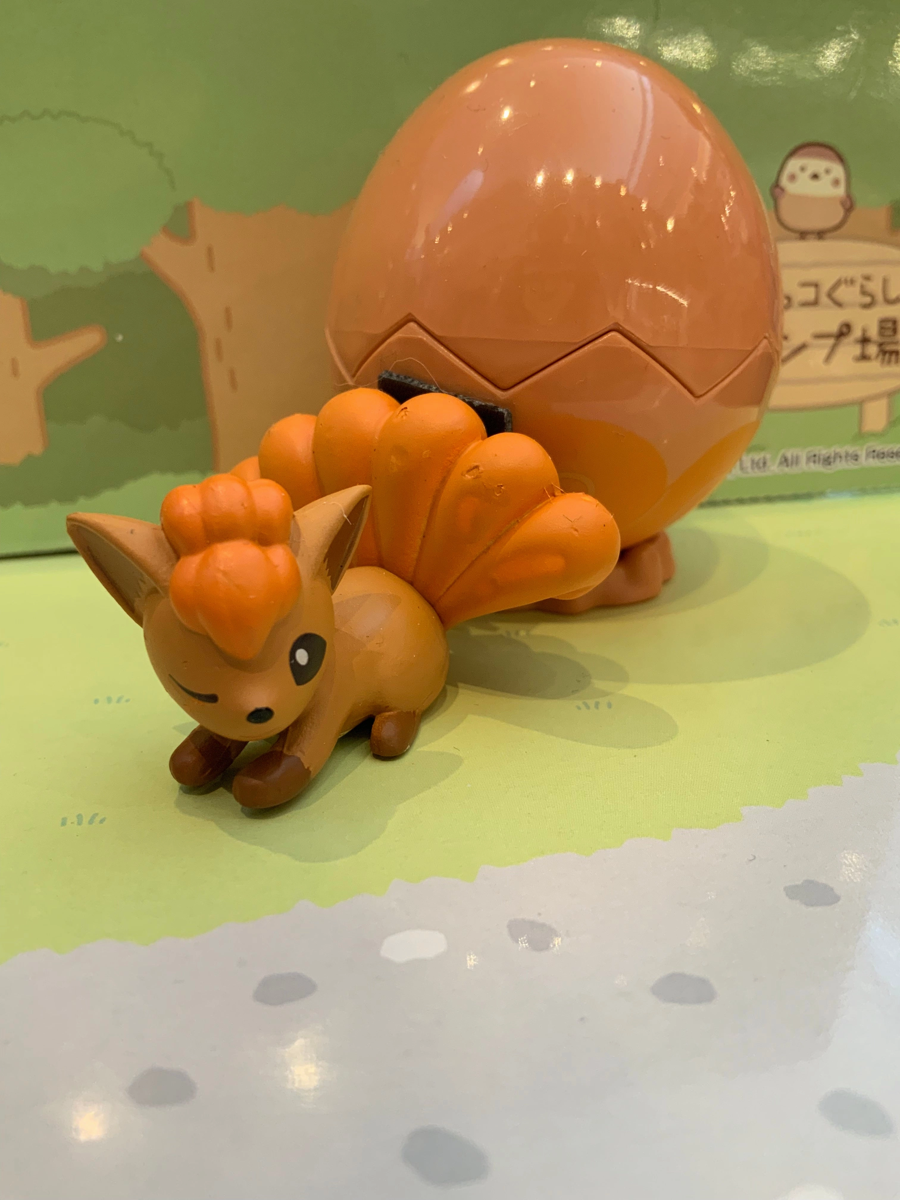 Paleontology Model Science Model Pokemon Egg Shell Figure 4 Pieces Set (In-stock)