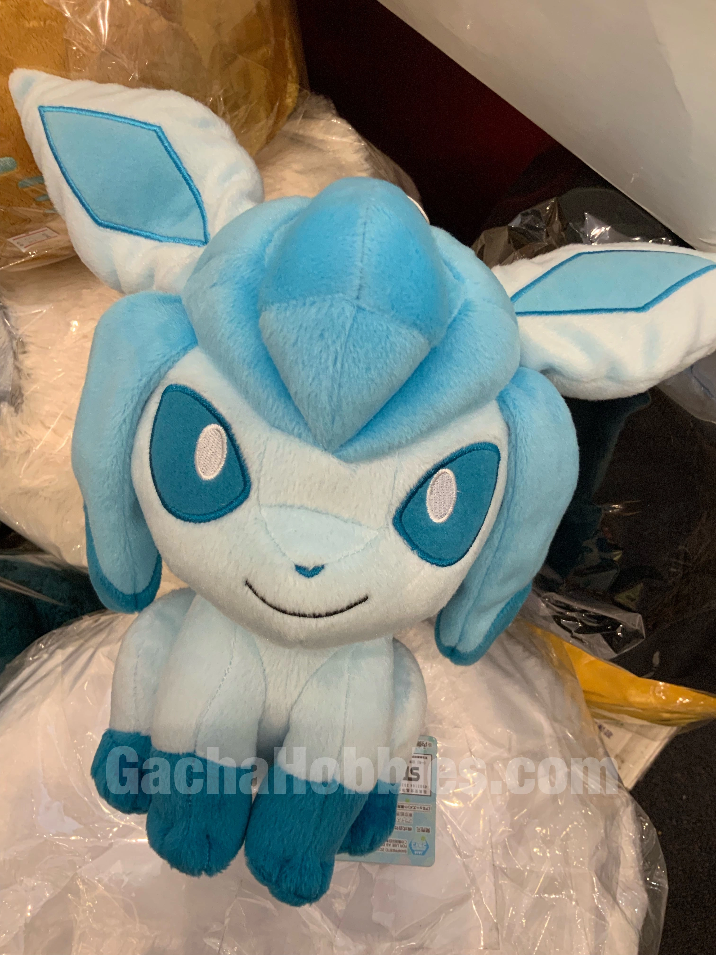 Pokemon Glaceon Big Head Plush (In-stock) Private Association Mountain Mist