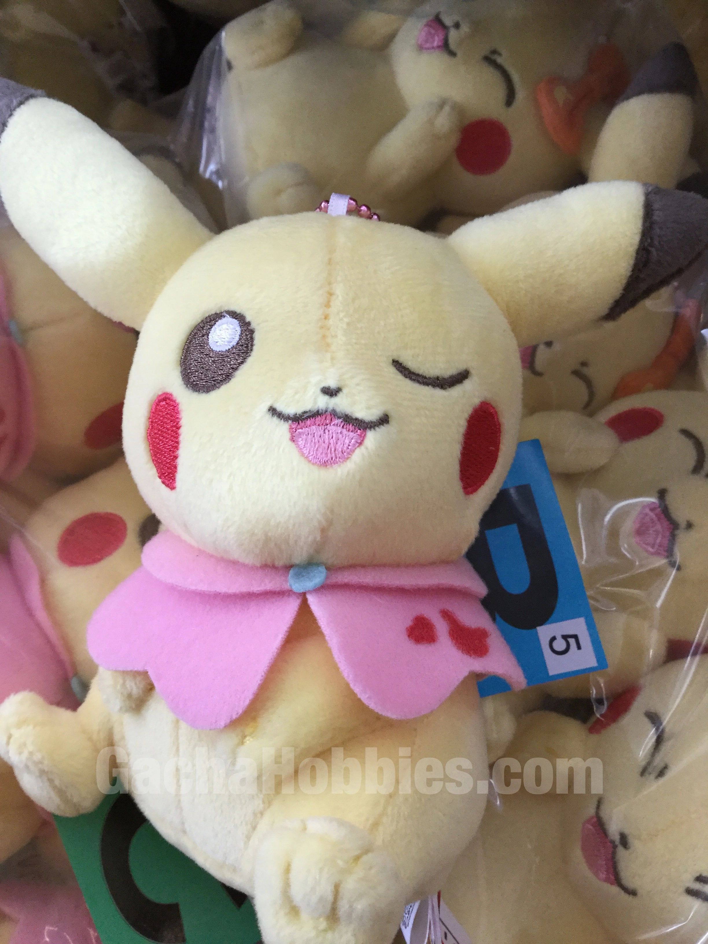 Tiny Activity party costume Pokemon Pikachu Plush Keychain (In Stock)