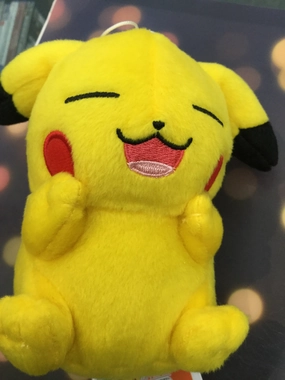 Pop Icon Anime Statue Pokemon Pikachu Plush with Strap 2 (In Stock)