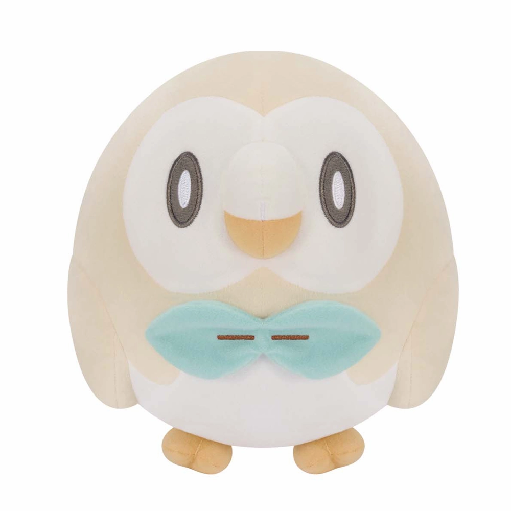 Gaming Hobby Pokemon Rowlet (Mokuro) Plush - POK??PIECE Mofugut ~ 8 Inches