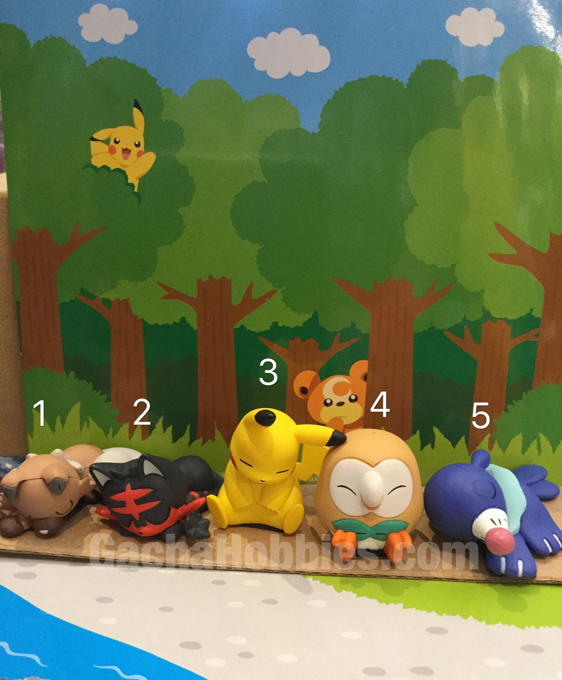 Pokemon Sleeping Friends Sun and Moon Ver. (In stock) Premium Statue Movie Item