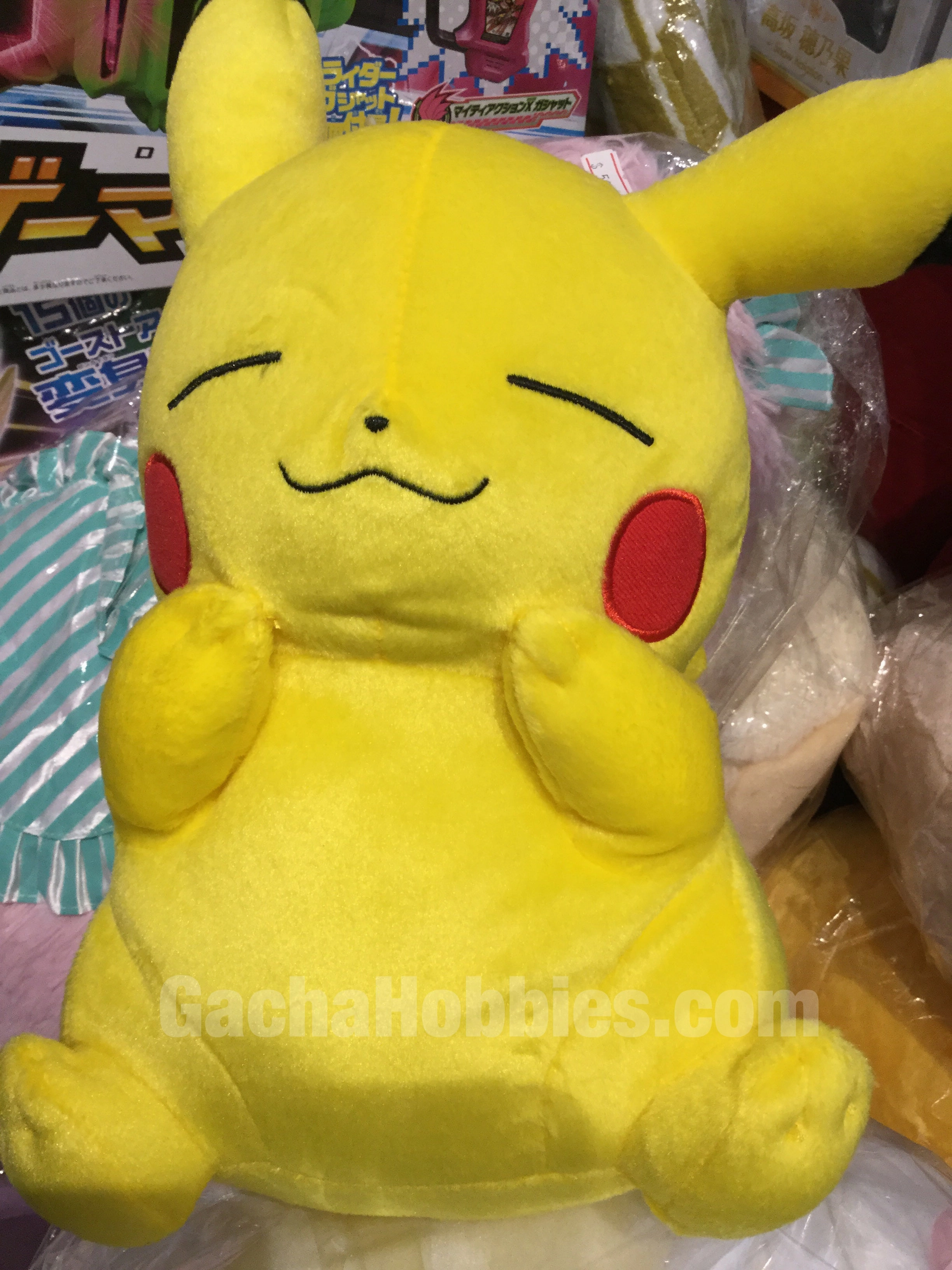 Pokemon Sleeping Pikachu Plush Miniature Display