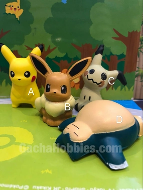 Designer Showcase Pokemon Squishy 4 Pieces Set (In-stock)