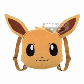POKEMON SUPER BIG FACE SHAPED RUCKSACK??EEVEE Chibi Object