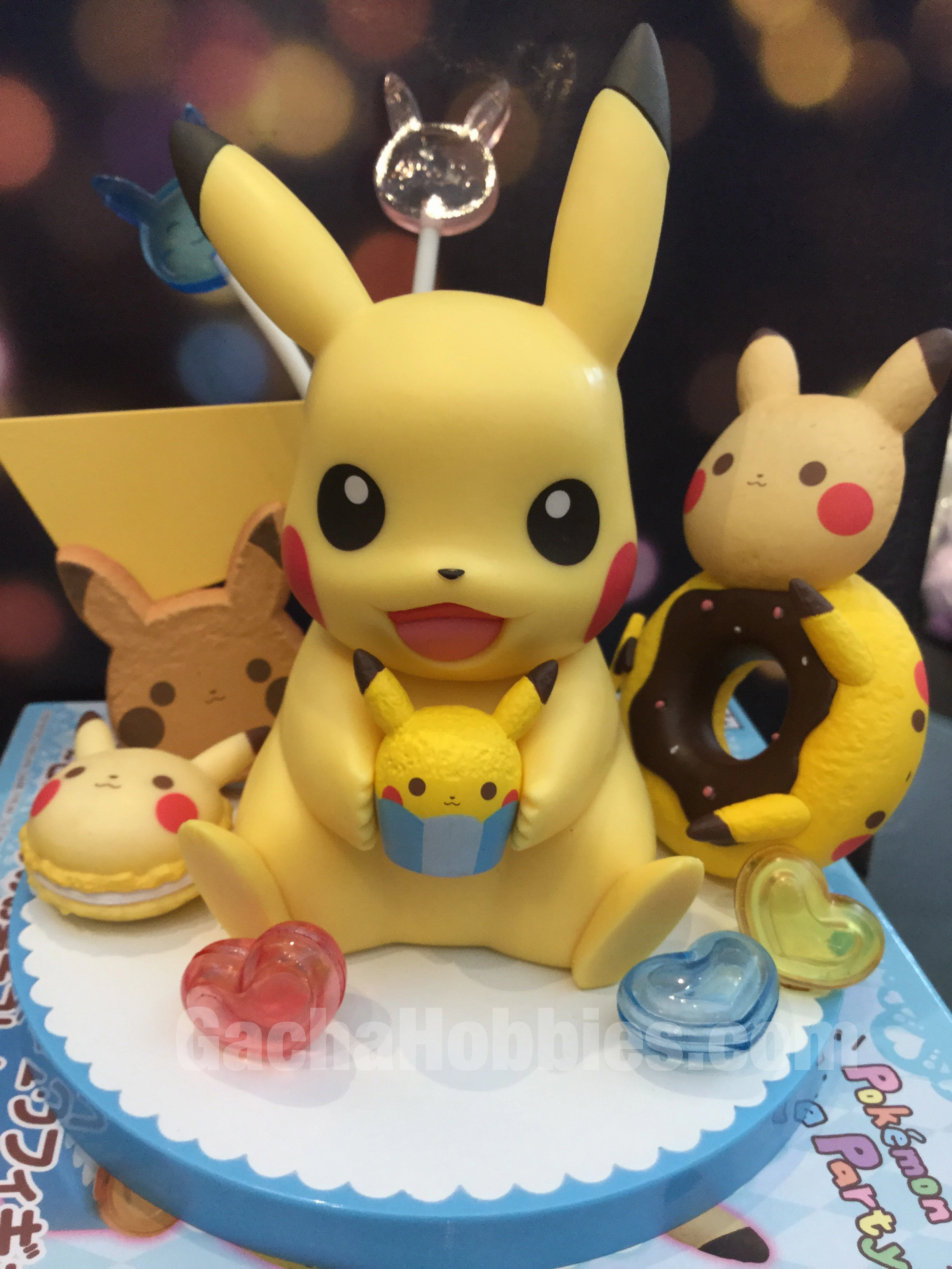 Vinyl Art Horror Monster Pokemon Tea Party Pikachu Figure (In Stock)