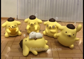 Pom Pom Purin Enjoy Life Figure 5 Pieces Set (In-stock) Staircase Decor Seasonal Favorite
