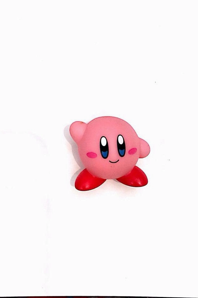 Valentine Gift Diorama Accent Mini Kirby with Smile