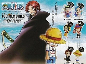 One Piece Log Memories Episode of Luffy Character Figure Keychain 6 Pieces Set (In-stock) Fan Vote