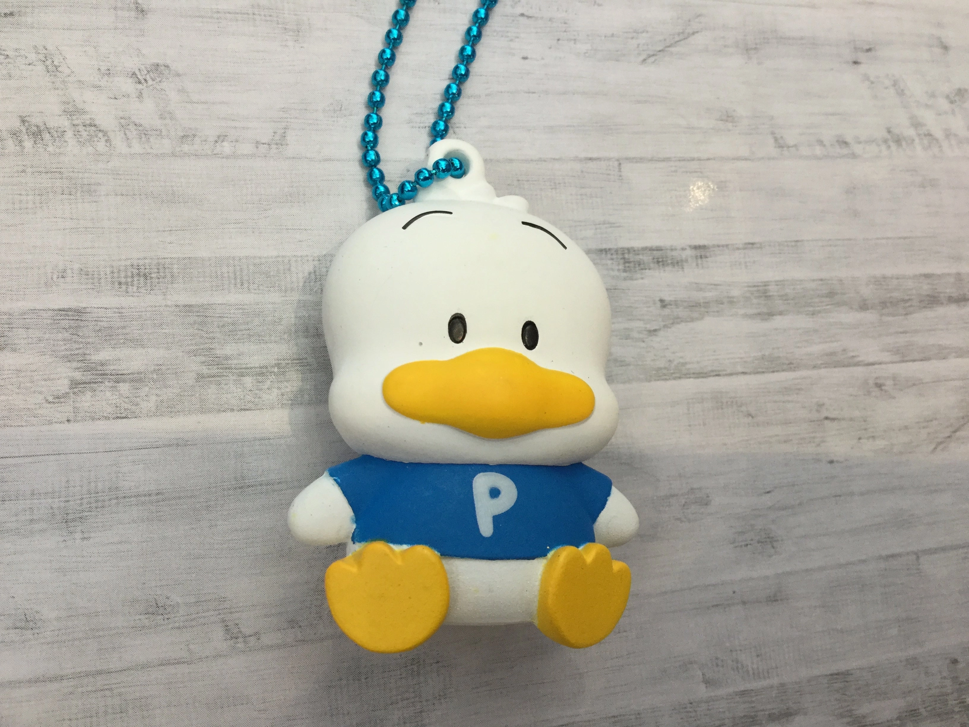 Sanrio Characters Flat Mascot Team Bulu Figure Keychain 6 Pieces Set (In-stock) Garden Ornament Movie Piece