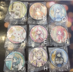 Puella Magi Madoka Magica Magia Record Pin Keychain Set (In-stock) Award Trophy PVC Article