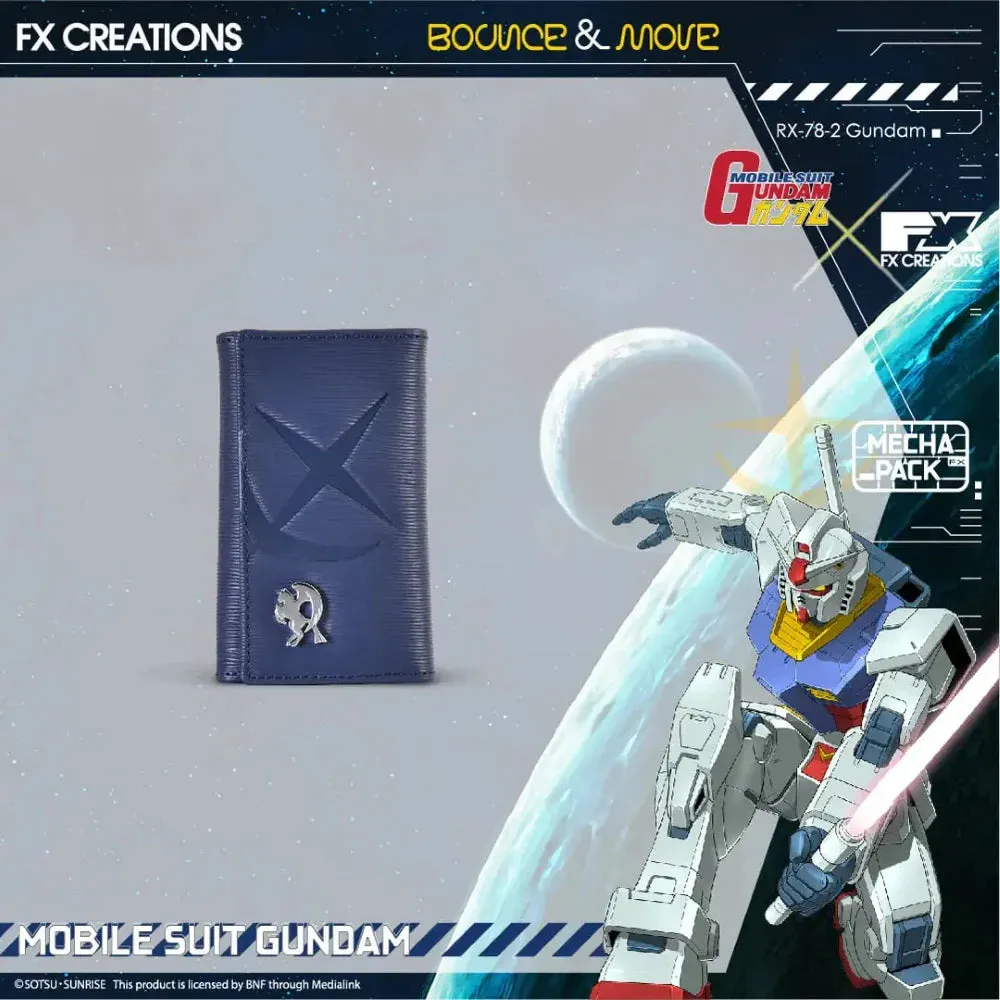 Mobile Suit Gundam RX-78-2 Leather Bi-Fold Key Wallet Premium Showcase Superhero Model