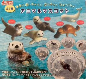 Toys spirits Really Float! Plum! Hakori! Animal Mini Figure 5 Pieces Set (In-stock) Miniature Creation