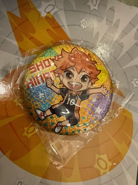 Stasto Decora-pic Haikyuu Characters Badge 9 Pieces Set (In-stock) Fantasy Decor Miniature Decor