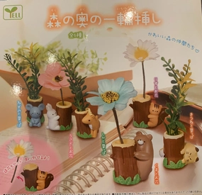 Animals with Artificial Flower Figure 6 Pieces Set (In-stock) Emerging Brand