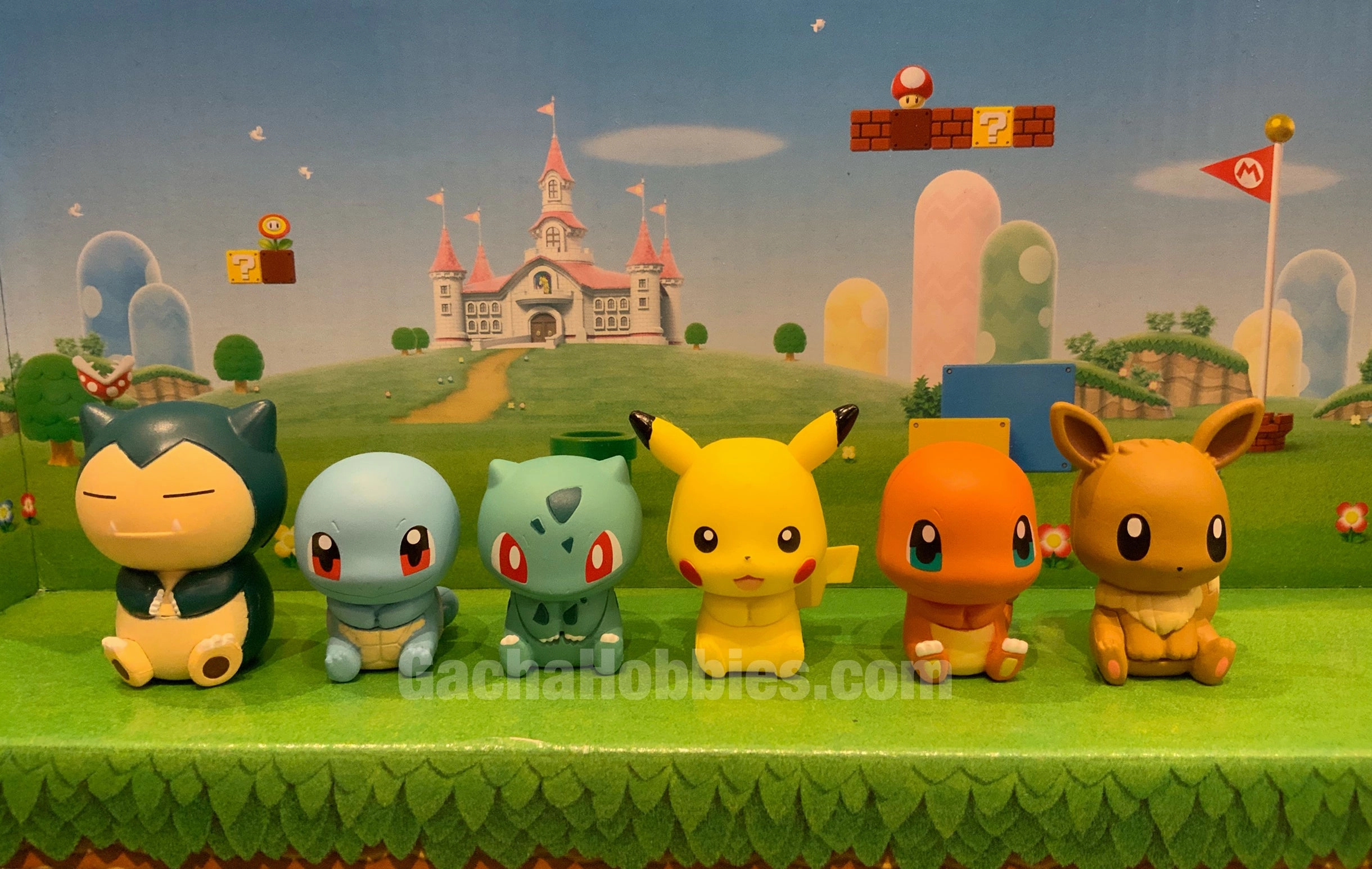 Hobby Collectible Historical Leader Pokemon Sword and Shield Figure Clip Vol.1 6 Pieces Set (In-stock)