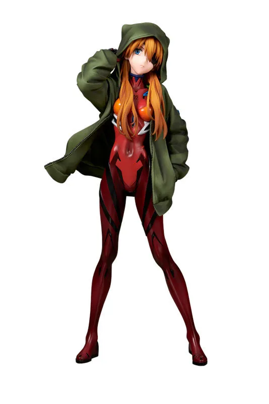 "Evangelion: 3.0 1.0 Thrice Upon a Time" Shikinami Asuka Langley Hoodie Ver. 1/7 Scale Figure Tropical theme Holiday Ornament