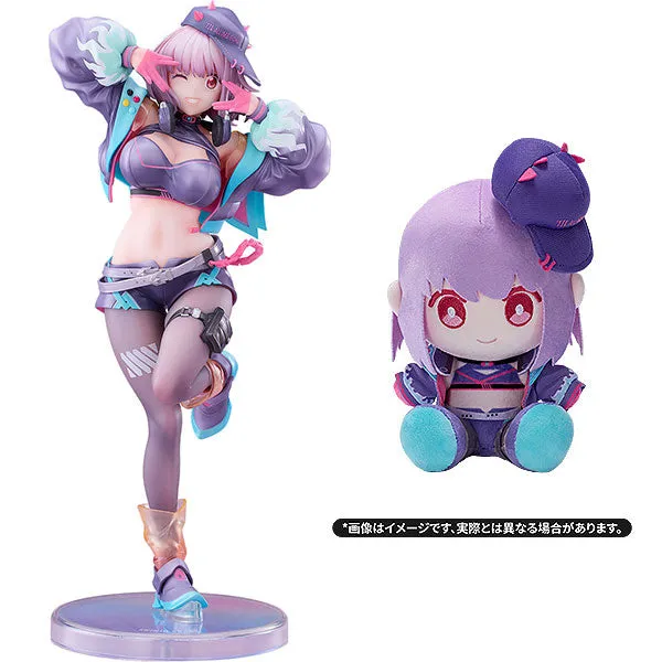 Collectors Replica "GRIDMAN UNIVERSE" Shinjo Akane (Dreamy Divas Ver.) 1/7 Scale Figure Plushie Set