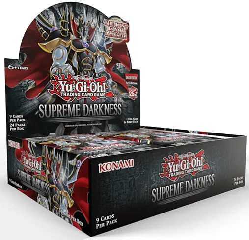 YGO SUPREME DARKNESS BOOSTER BOX (1/24/25) Mystery Series Series