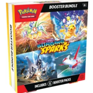 Pokemon Surging Sparks Booster Bundle Toy Pack Unboxing