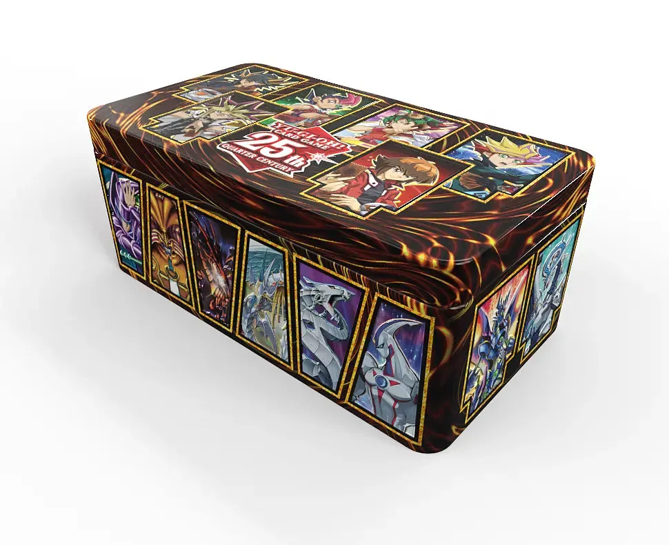YGO 25th Anniversary Tin Dueling Heroes Exclusive Find Display Limited Find Release