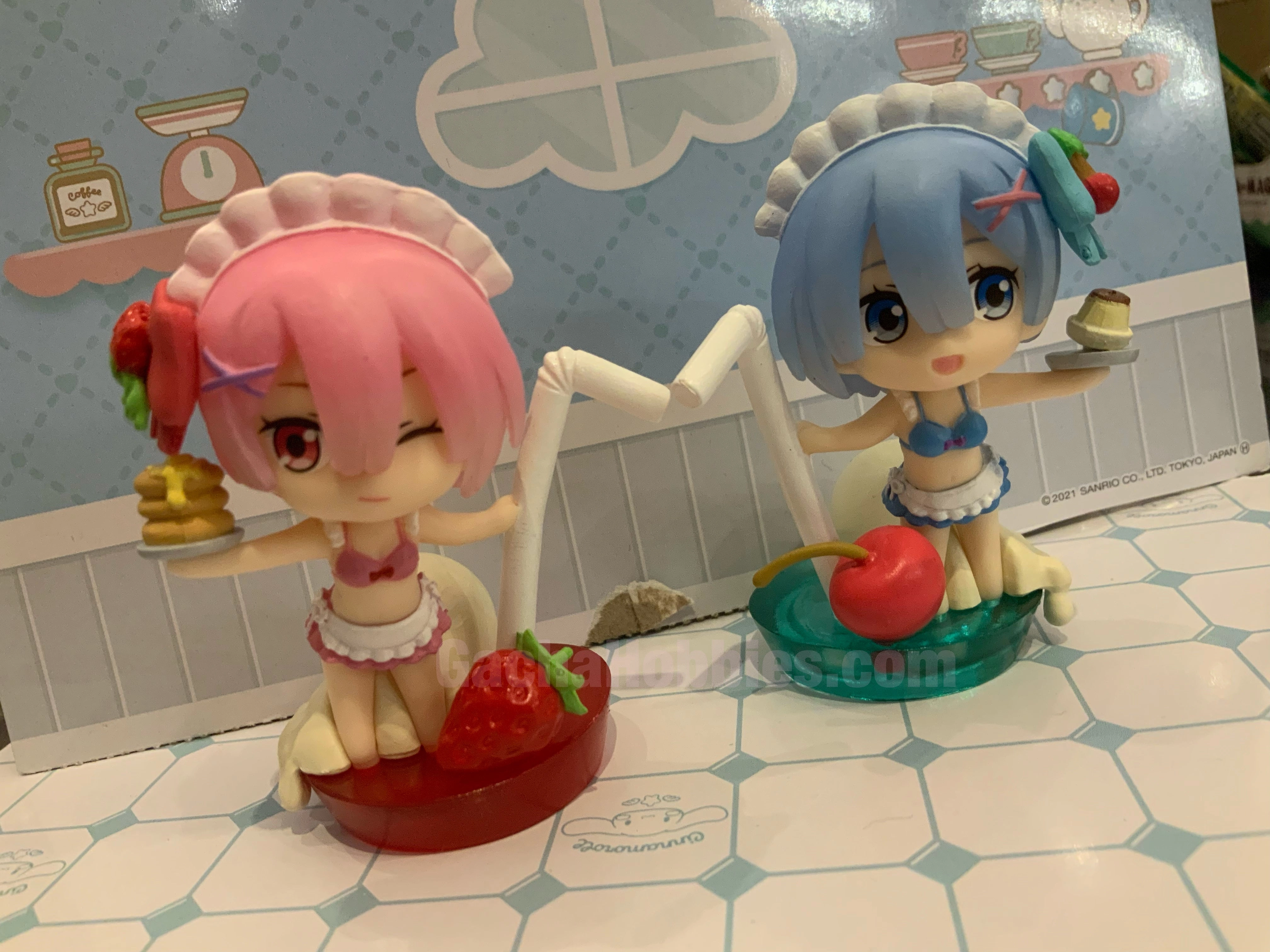 Re:Zero Life In a Different World From Zero Ram & Rem Summer Mini Figure 2 Pieces Set (In-stock) Collector's item Collection Item