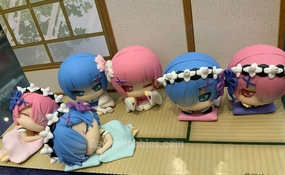 Re:Zero Starting Life in Another World Mini Figure Sleeping Ver. 6 Pieces Set (In-stock) Character Article
