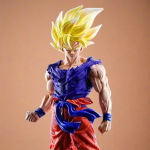 TV show Limited Object Dragon Ball Anime Figure Survivor Aura Goku 43cm (17") PVC Statue