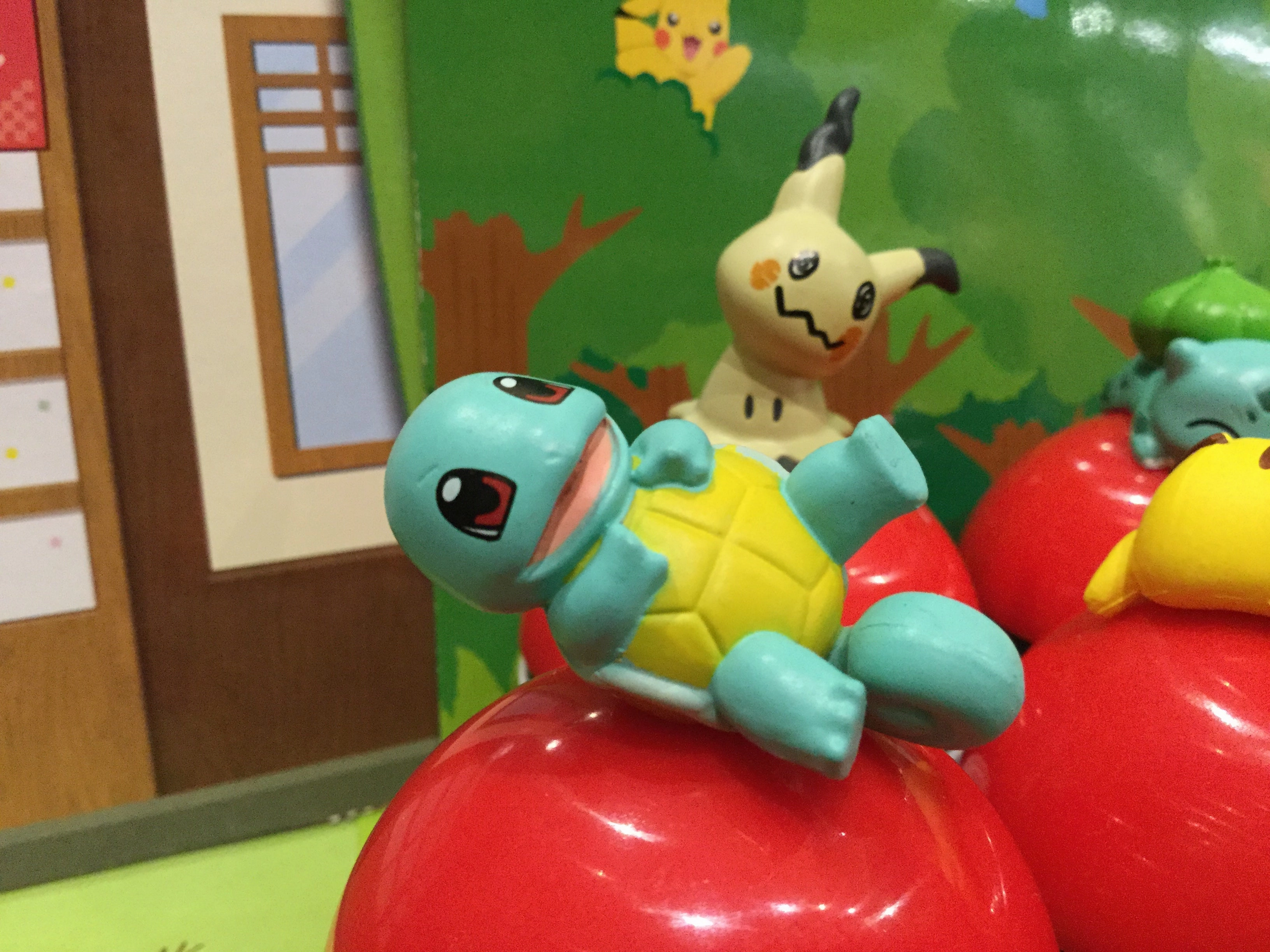 Beginner Friendly Pokemon Figures Sitting on Pokeball (In stock now)