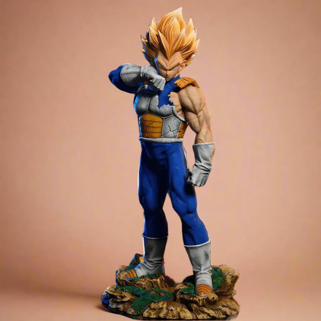 Dragon Ball Anime Figure Saiyan Warrior Vegeta 28cm (11") PVC Statue Event specific