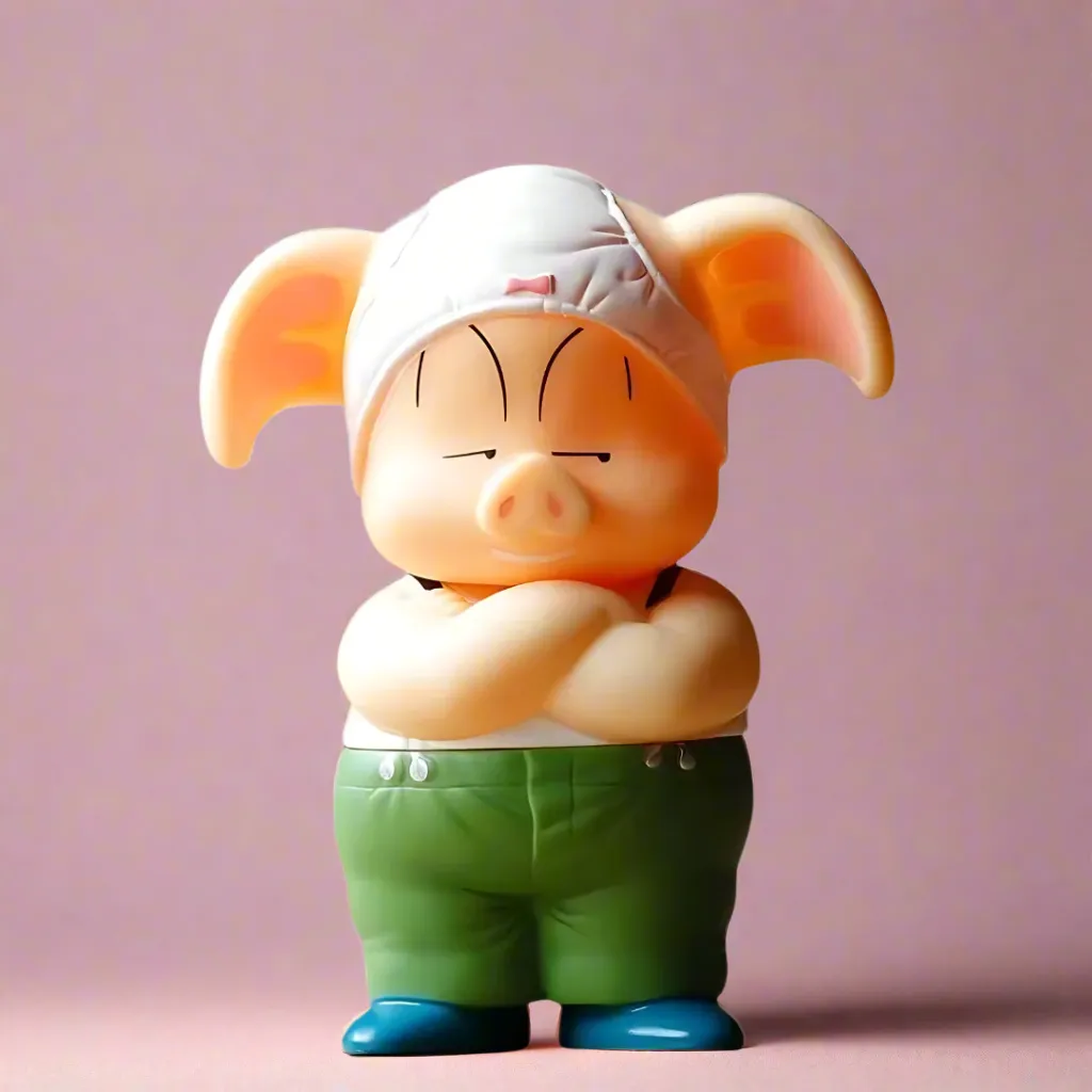 Dragon Ball Anime Figure Naughty Oolong 15cm (6") PVC Statue Film Character Tropical theme