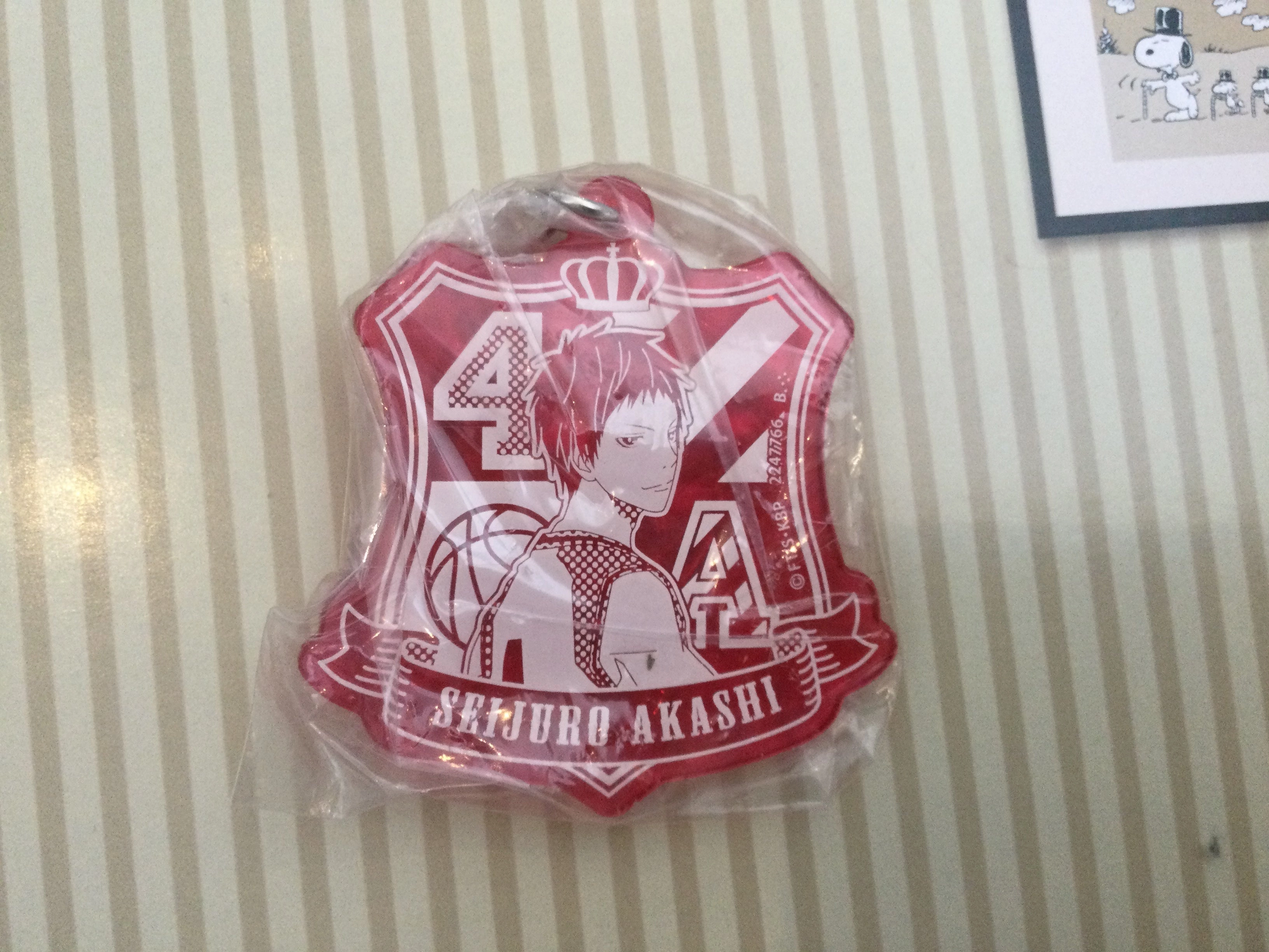 Kuroko no Basketball Characters Colourful Acrylic Keychain 8 Pieces Set (In-stock) Branded Product Living room