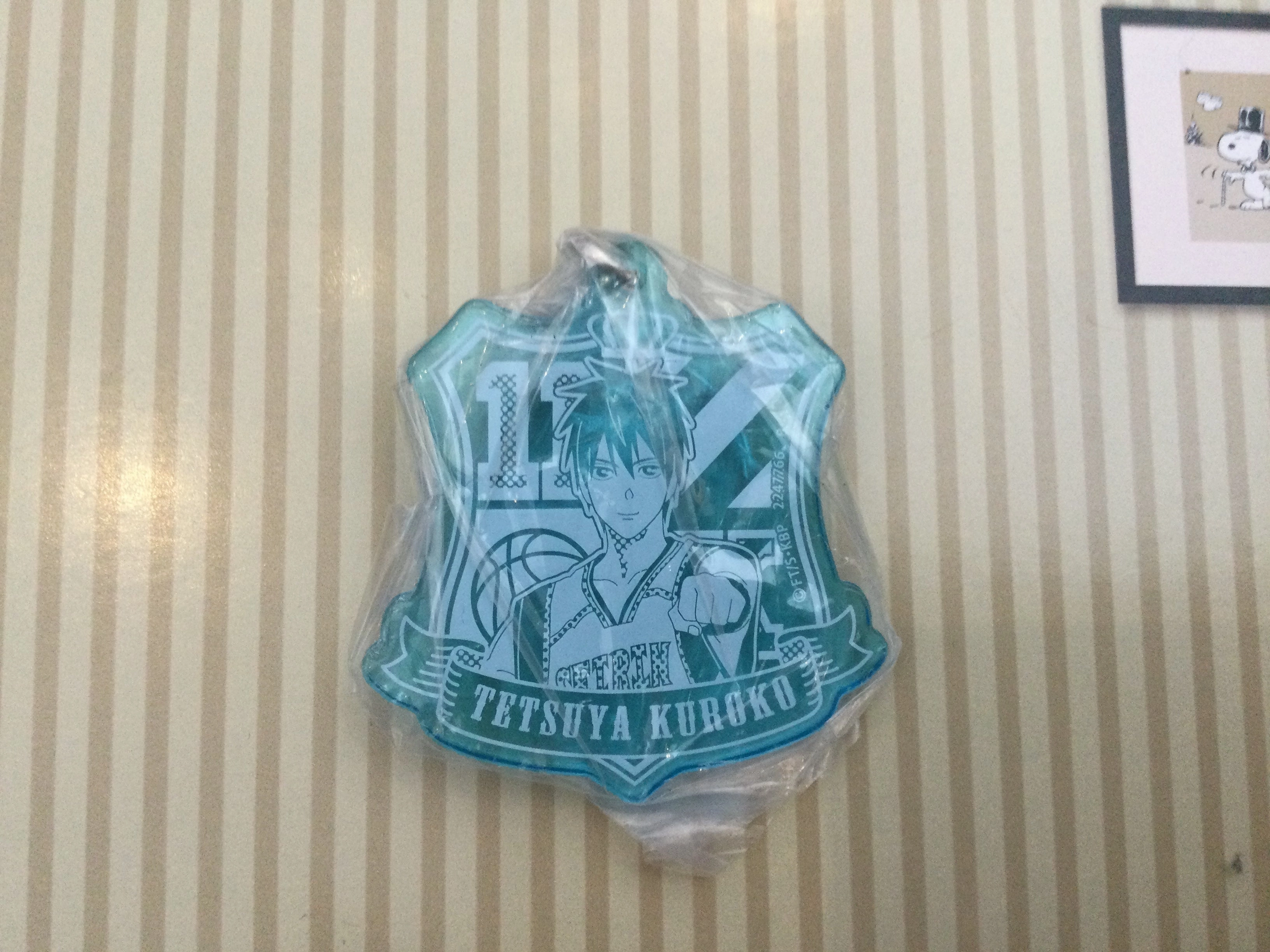 World Heritage Kuroko no Basketball Characters Colourful Acrylic Keychain 8 Pieces Set (In-stock)