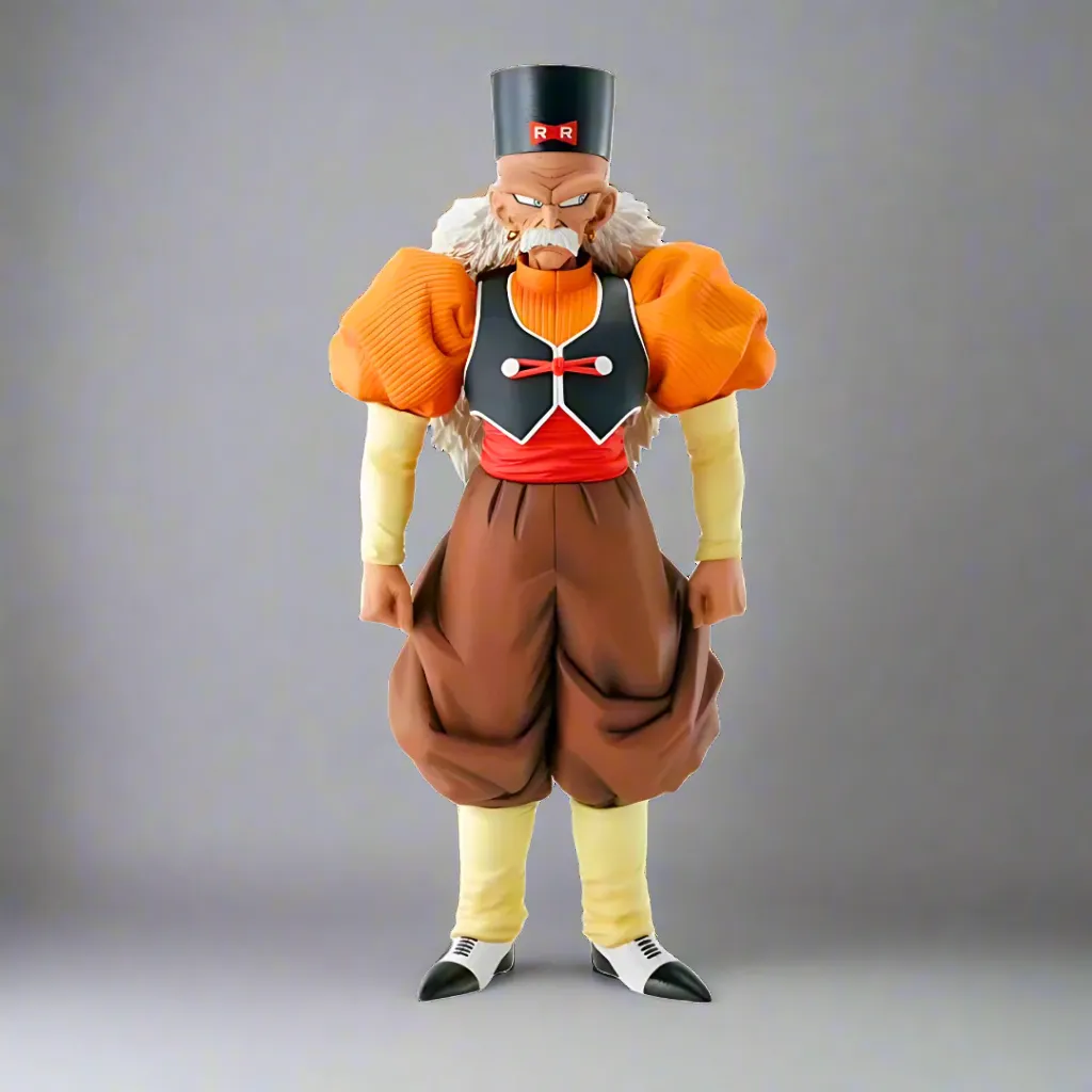 Ceiling Hung Sci-Fi Robot Dragon Ball Anime Figure Red Ribbon??s Revenge Android 19 & Android 20 25cm (10") PVC Statue