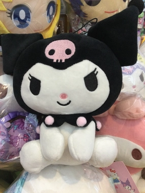 Sanrio Characters Black Kuromi Original Outfit Medium Plush (In-stock) Wholesale Club