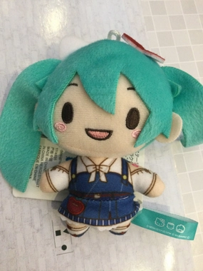 Small Manner Lucid Creator HATSUNE MIKU Project SEKAI COLORFUL STAGE x Sanrio Characters Miku Small Plush Keychain (In-stock)