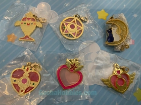 Sailor Moon Stained Charm Metal Keychain 6 Pieces Set (In-stock) Interactive Exhibit She Shed