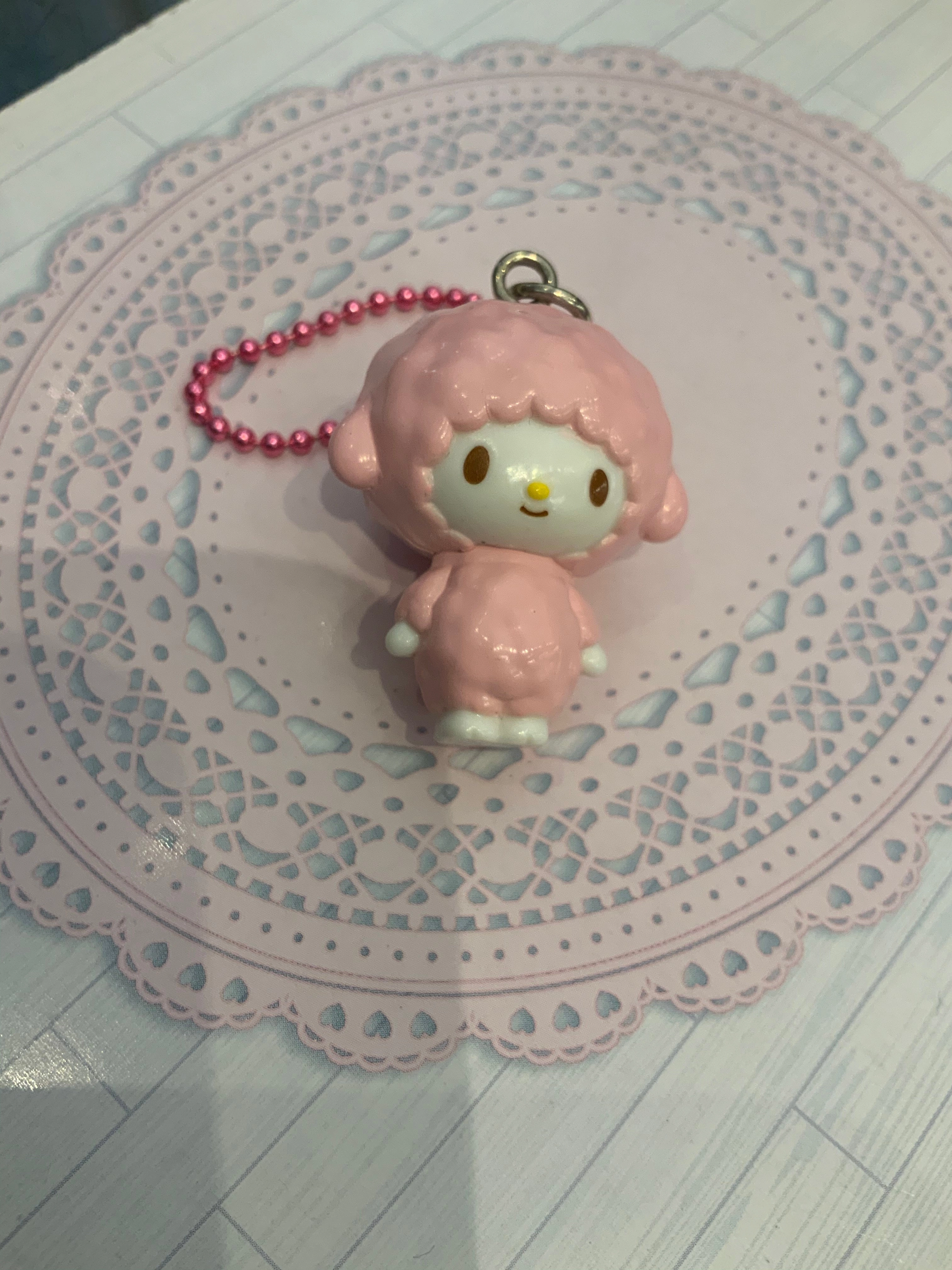 Sanrio Character My Melody Figure Keychain 4 Pieces Set (In-stock) Limited Object