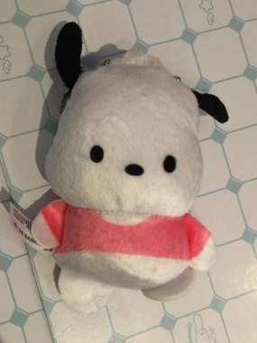 Sanrio Characters Hapidanbui Pochacco Classic Small Plush Keychain (In-stock) AI Partner