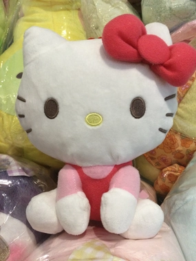 Replica Artist Sanrio Characters Hello Kitty Pink Outfit Small Medium Plush (In-stock)