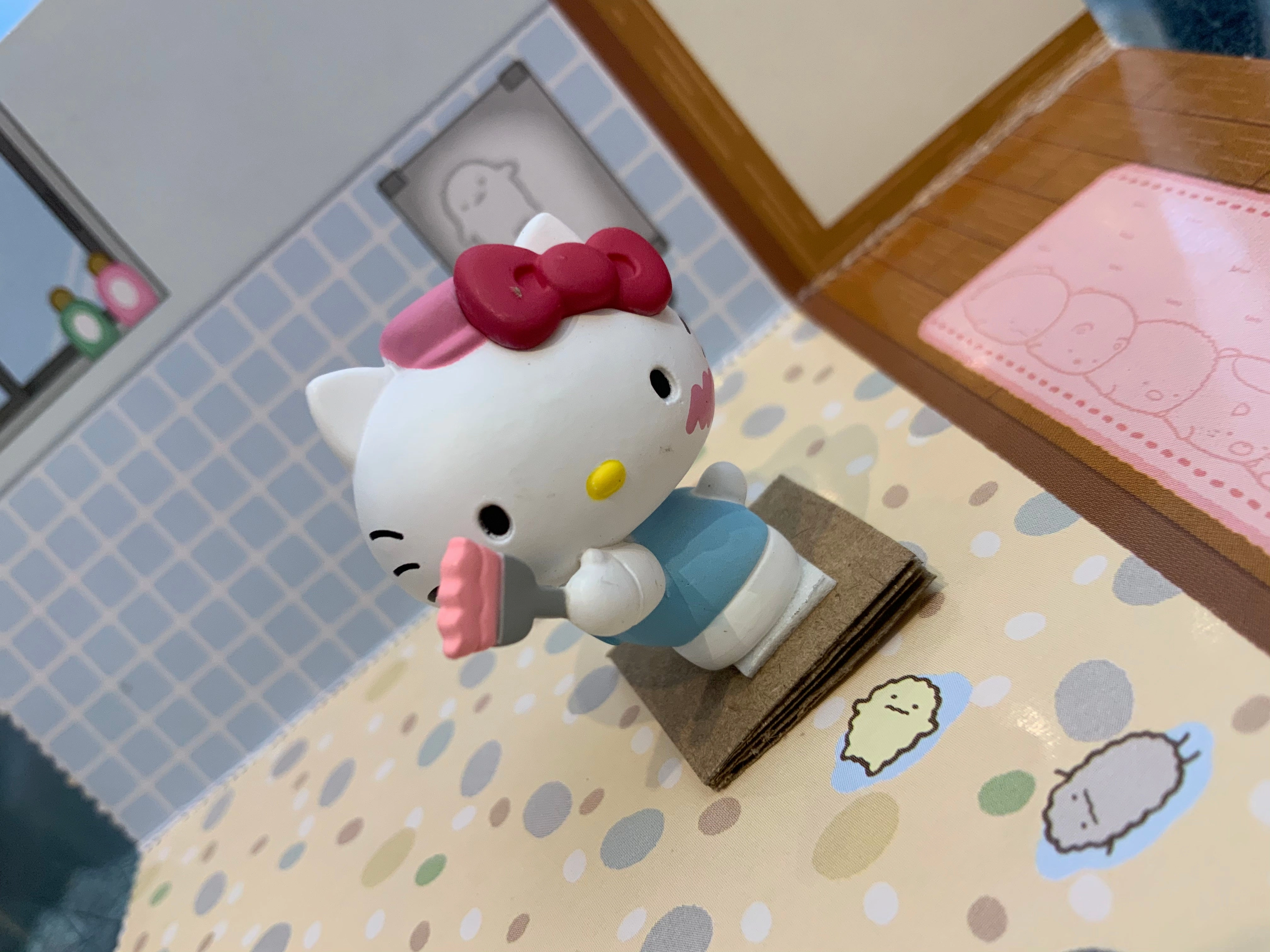 Sanrio Characters Wall Painting Figure 5 Pieces Set (In-stock) Gaming Creation