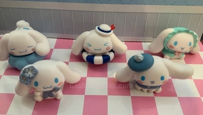 Sanrio Cinnamoroll Daily Life Figure 5 Pieces Set (In-stock) Vinyl Showcase