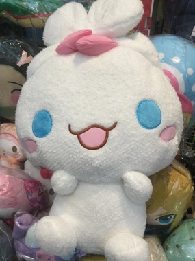 Small Demeanor Tiny Angle Sanrio Cinnamoroll Pink Ribbon Big Plush (In-stock)