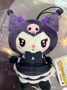 Dispatch Designer Unique Piece Sanrio Gothic Devil Kuromi Small Plush Keychain (In-stock)