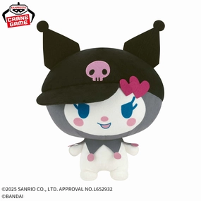 Sanrio Kuromi x Tamagotchi Mechamo Fugutto Plush Toy - 10 Inches Anime Sculpture
