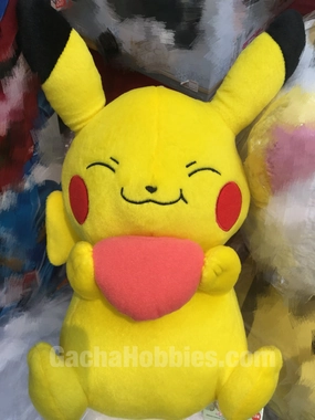 Pokemon Pikachu Holding a Heart Plush (In-stock) Robot Object