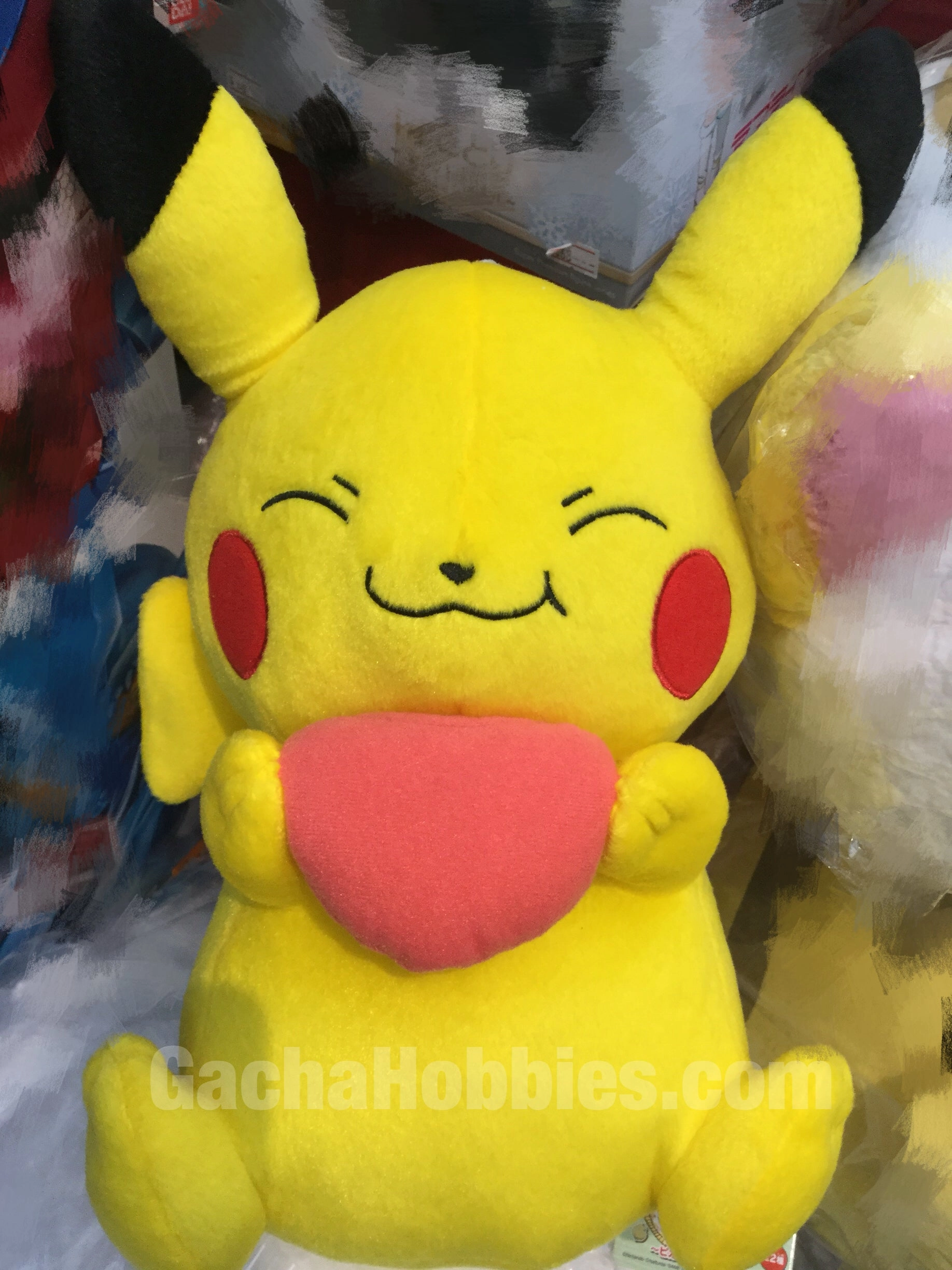 Pokemon Pikachu Holding a Heart Plush (In-stock) Robot Object