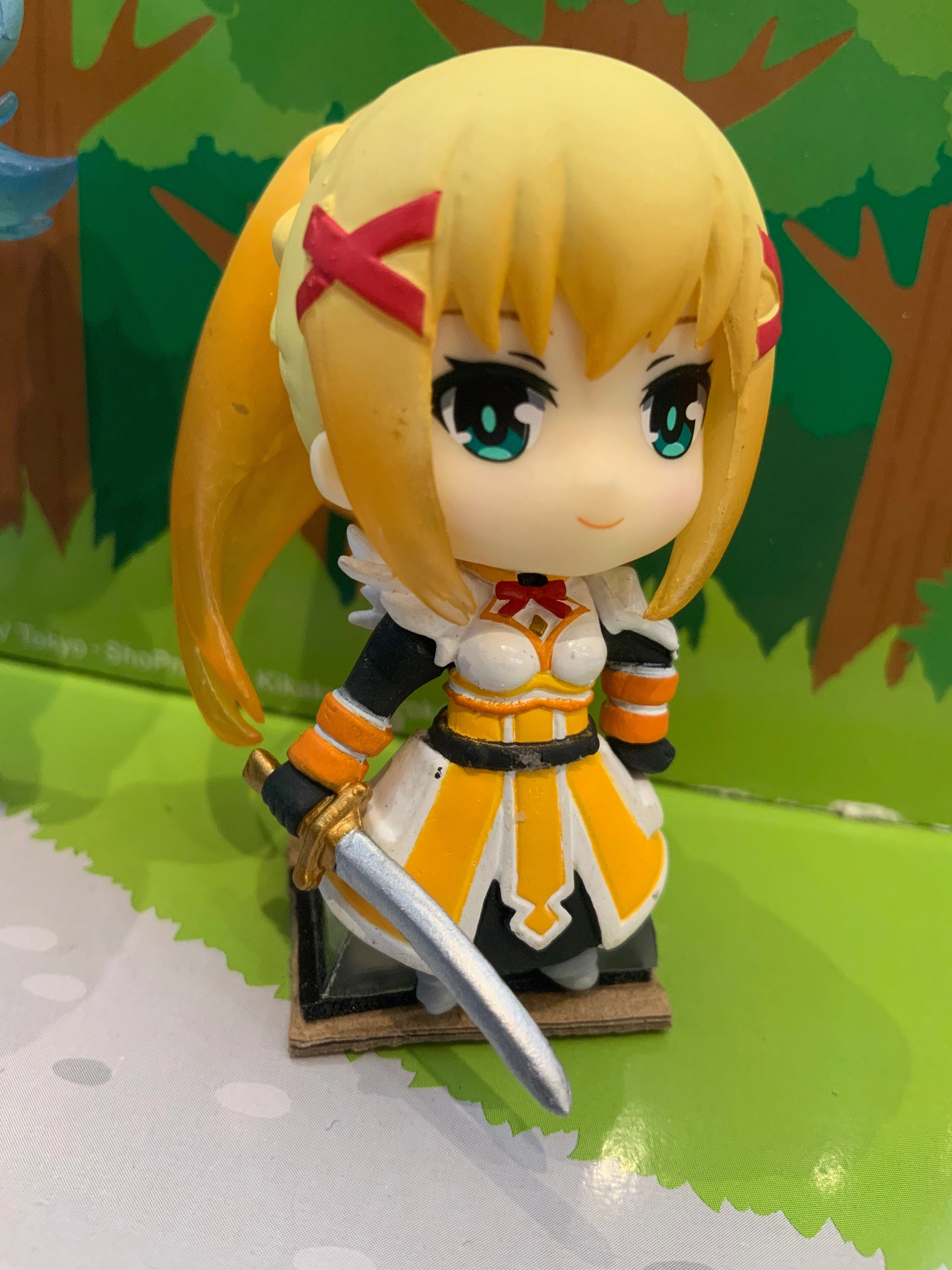 Gashapon Kuji KonoSuba God's Blessing on this Wonderful World Figure/Keychain Pin 14 Pieces Set (In-stock) NFT Figure Collectible Decor