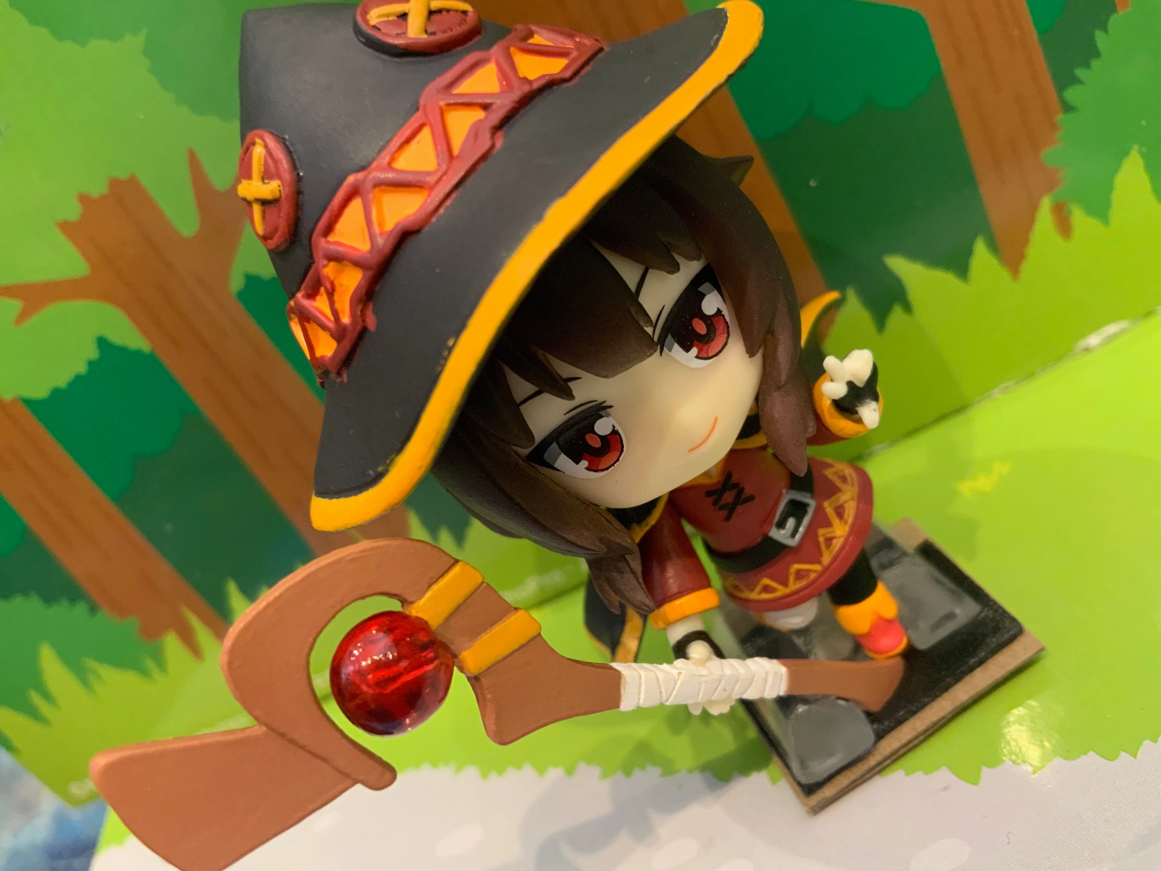 Gashapon Kuji KonoSuba God's Blessing on this Wonderful World Figure/Keychain Pin 14 Pieces Set (In-stock) Variant Paint